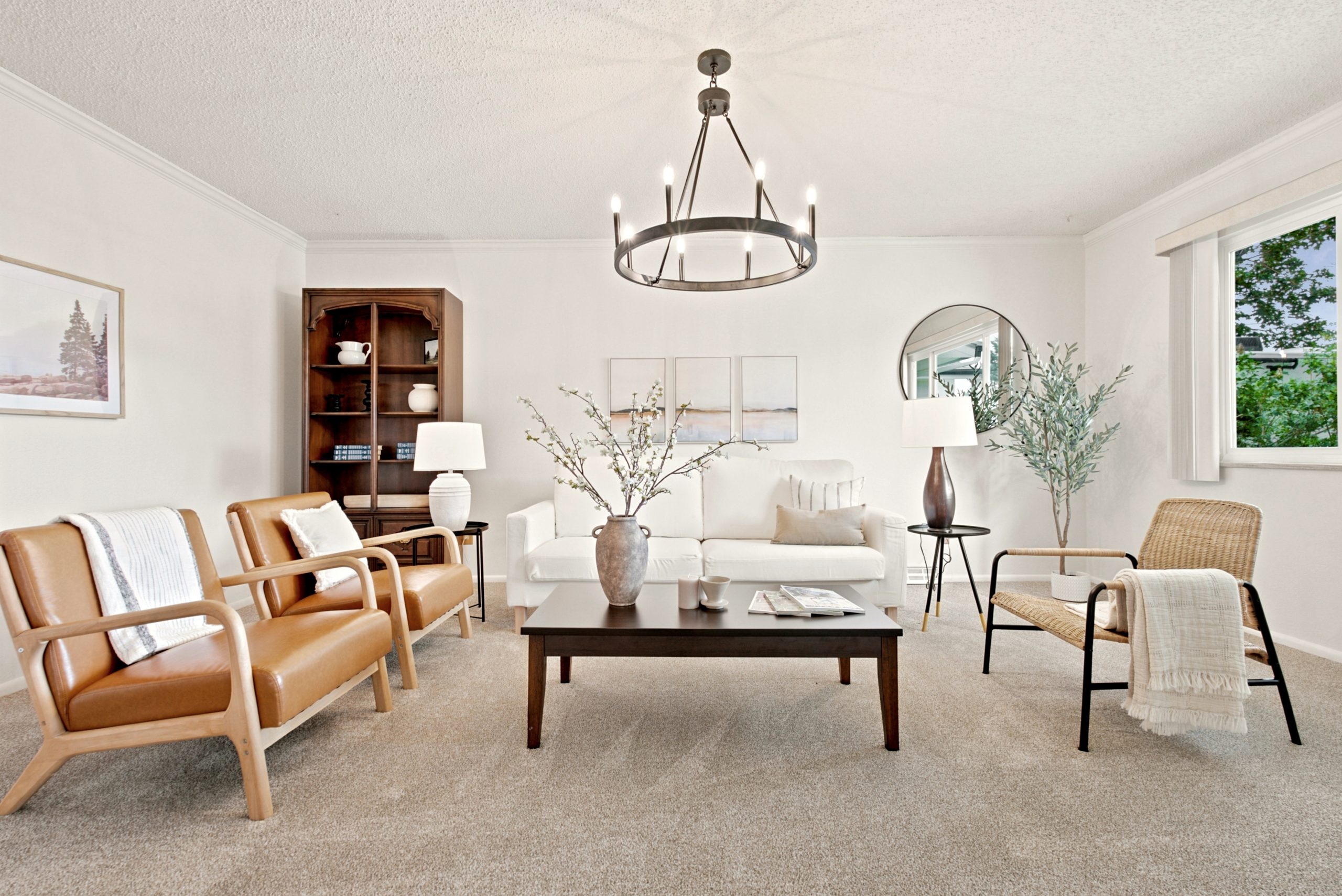 1455 S Hoyt Street, Lakewood CO — staged living room
