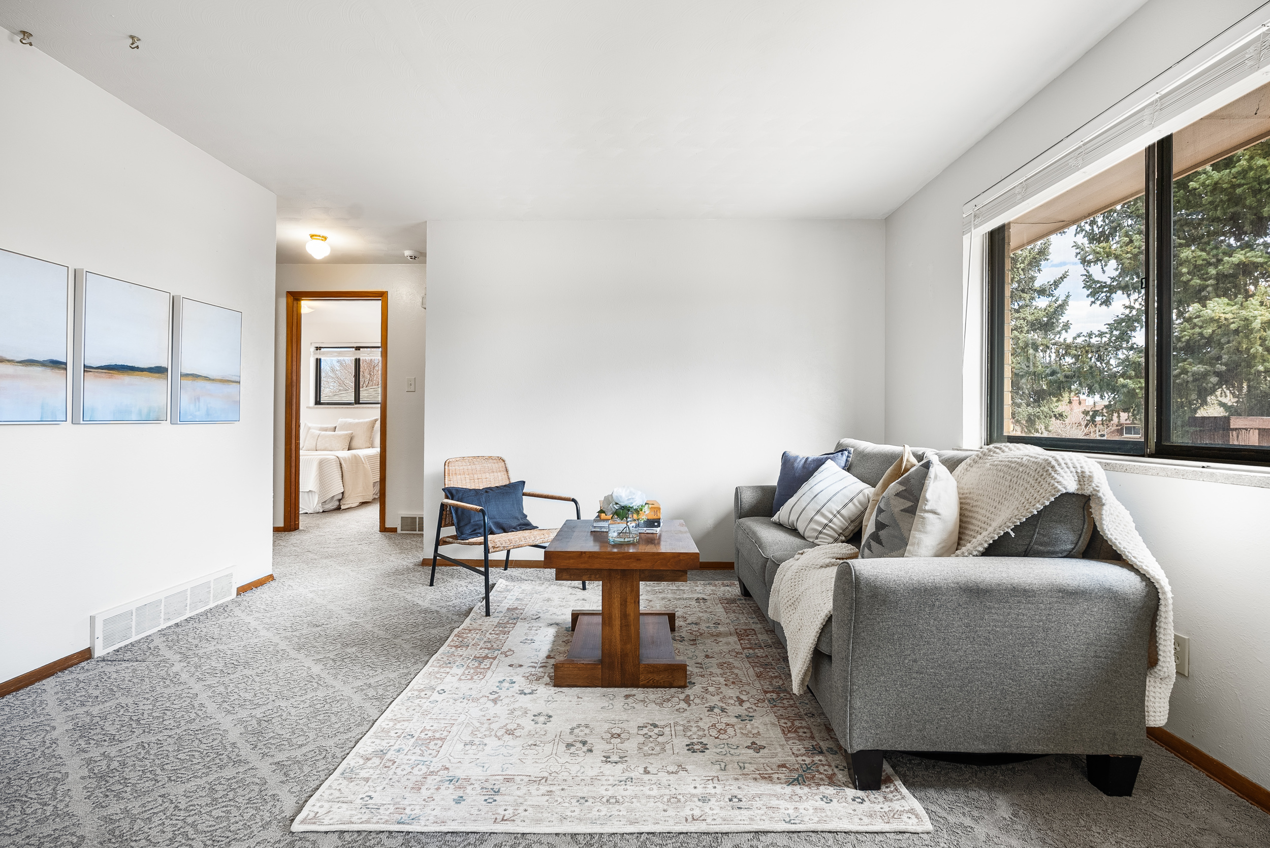 Staged interior at 4585 Garland Street, Wheat Ridge CO